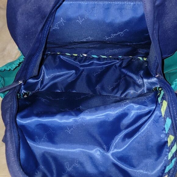 VERA BRADLEY KATALINA SHOWERS COLORBLOCK BACKPACK - Picture 8 of 12